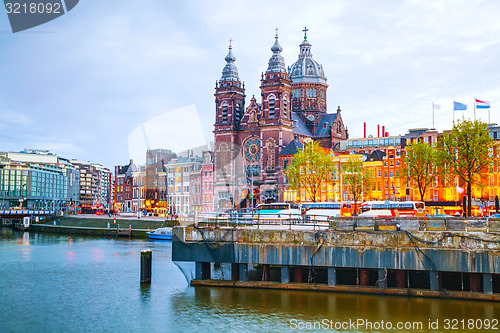 Image of The Basilica of Saint Nicholas (Sint-Nicolaasbasiliek) in Amster