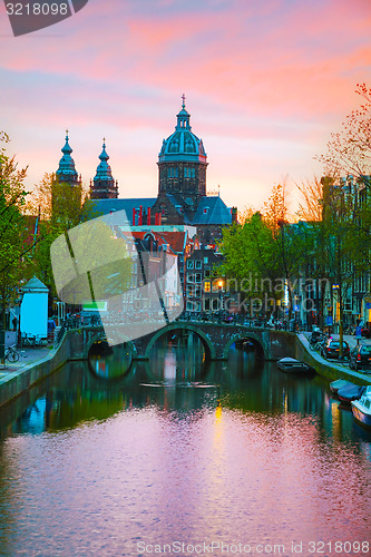 Image of The Basilica of Saint Nicholas (Sint-Nicolaasbasiliek) in Amster