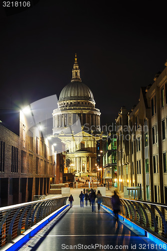 Image of Saint Paul\'s cathedral in London