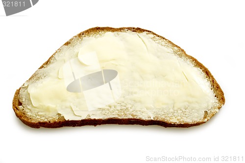 Image of Wholemeal bread with butter