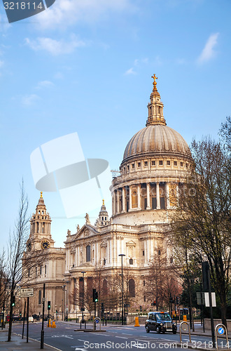 Image of Saint Paul\'s cathedral in London