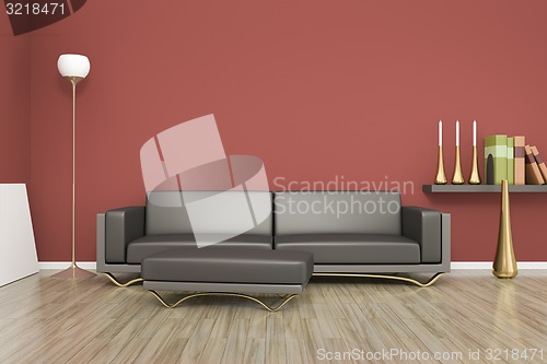 Image of room and sofa