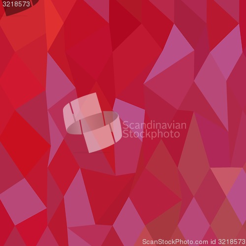 Image of Imperial Purple Cadmium Red Abstract Low Polygon Background