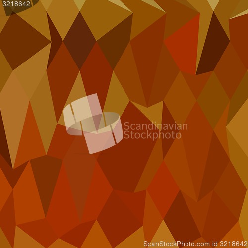 Image of Pastel Orioles Orange Abstract Low Polygon Background