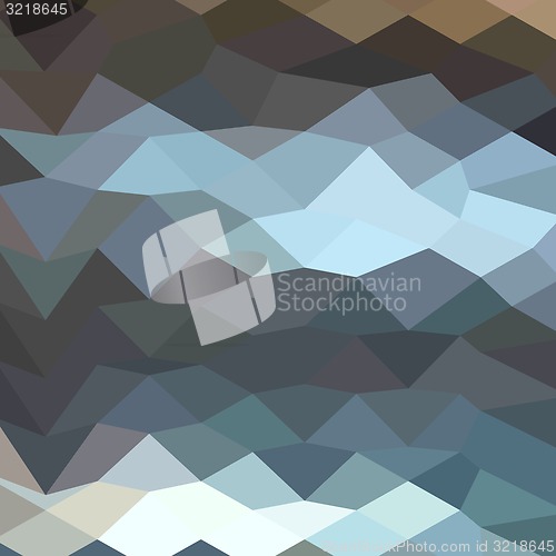 Image of Aquamarine Surf Abstract Low Polygon Background