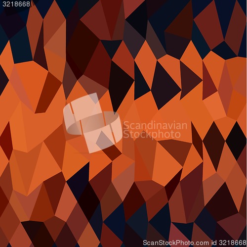 Image of Persimmon Orange Abstract Low Polygon Background