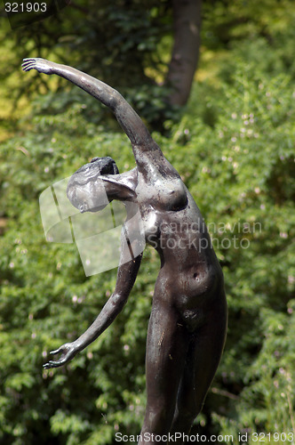 Image of Graceful Female Statue