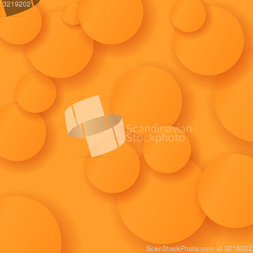 Image of Orange Circle Background.