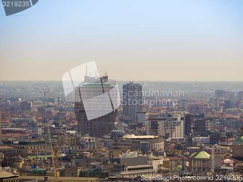 Image of Milan aerial view