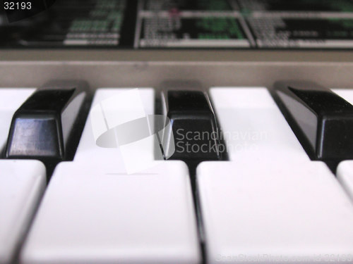 Image of macro shot of a keyboard