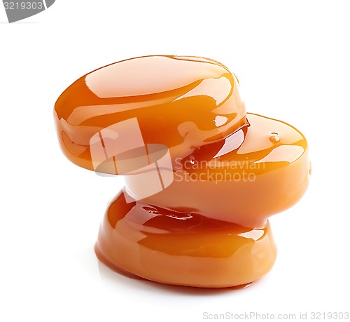 Image of caramel candies