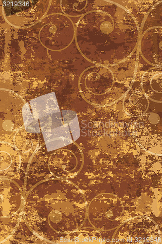 Image of Vector background in grunge style. The damaged surface