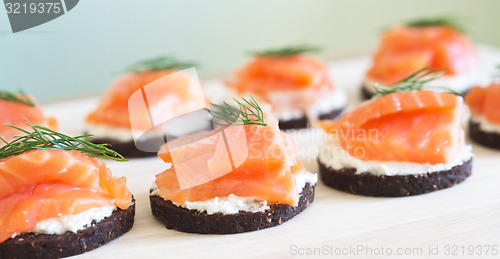 Image of canapes
