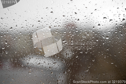 Image of rain drops