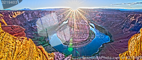 Image of Sunset at the Horseshoe Band - Grand Canyon