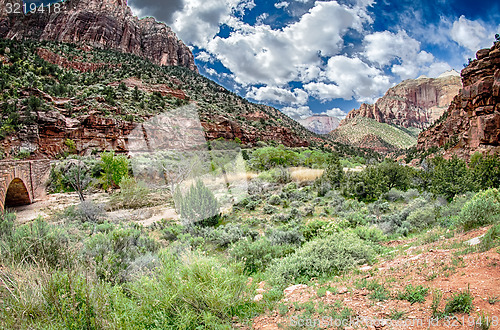 Image of Zion Canyon National Park Utah