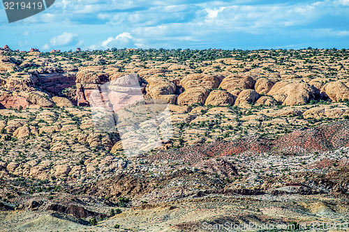 Image of Arches National Park  Moab  Utah  USA