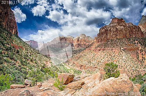 Image of Zion Canyon National Park Utah