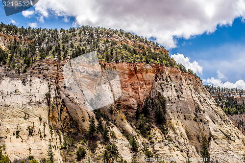 Image of Zion Canyon National Park Utah