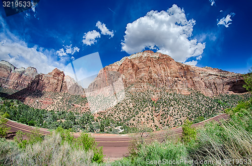 Image of Zion Canyon National Park Utah