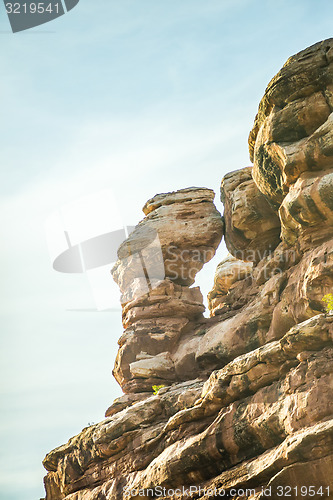 Image of Arches National Park  Moab  Utah  USA