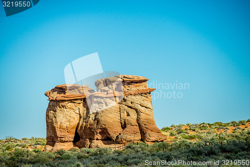 Image of Hoodoo in Page AZ near Lake Powell