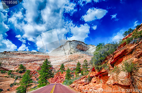 Image of Zion Canyon National Park Utah