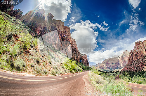 Image of Zion Canyon National Park Utah