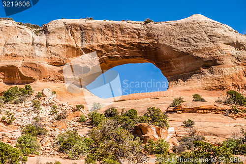 Image of wildon arch in utah