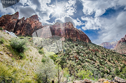 Image of Zion Canyon National Park Utah