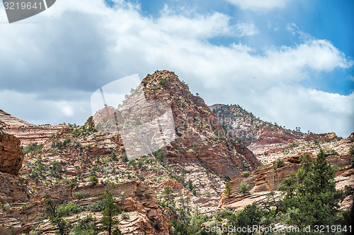 Image of Zion Canyon National Park Utah