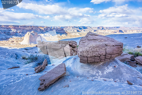 Image of hoodoos at stud horse point in arizona