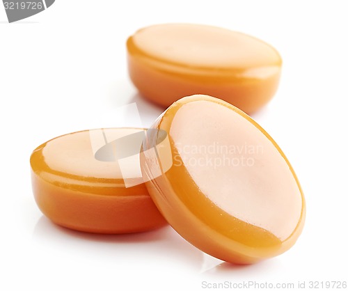 Image of caramel candies