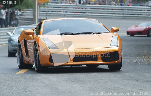 Image of Orange, Italian sports-car