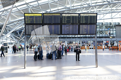 Image of Departure Hall Hamburg Airport