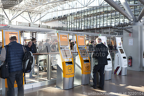 Image of Lufthansa Check In Hamburg