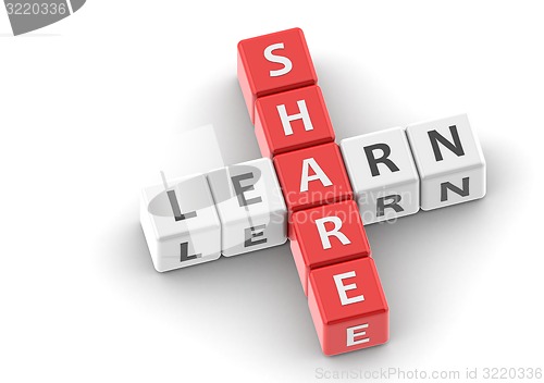 Image of Buzzwords: share learn