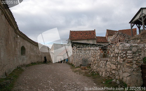 Image of Rasnov Castle in Romania