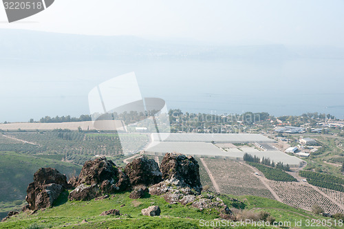 Image of Israeli landscape near Kineret lake