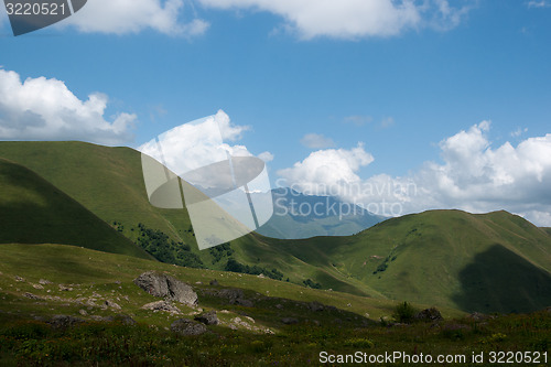 Image of Hiking in mountains