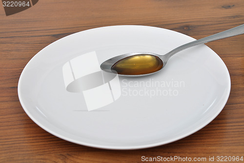 Image of Spoon with honey