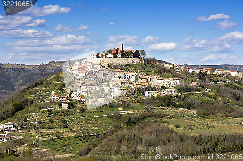 Image of Motovun in Istria