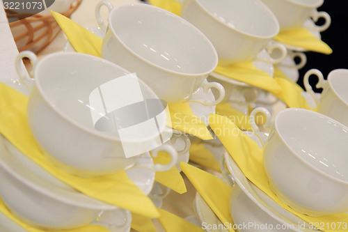 Image of empty soup cups 