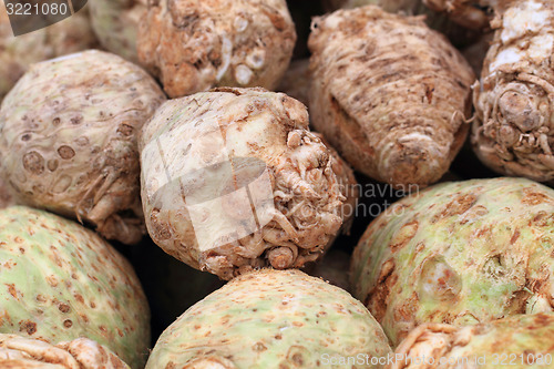 Image of celery root background