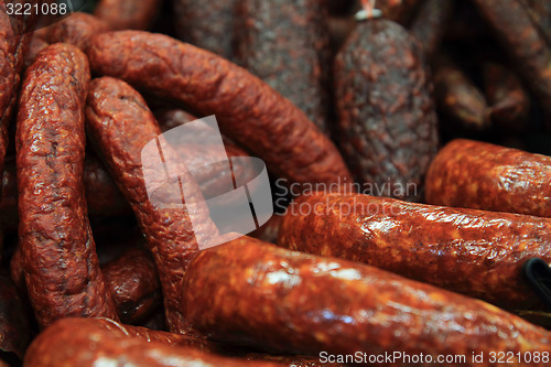 Image of smoked sausages