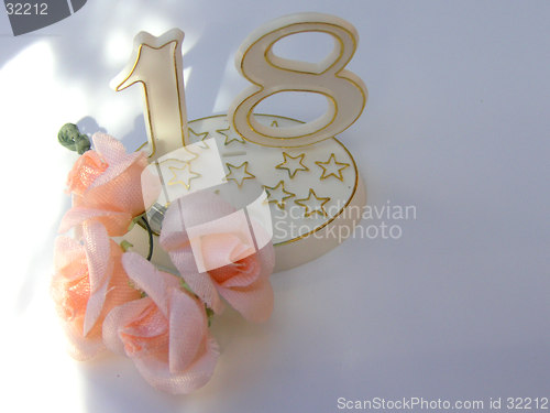 Image of 18th birthday design