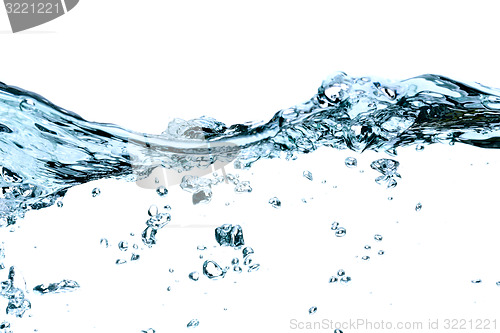 Image of Water waves and splashes