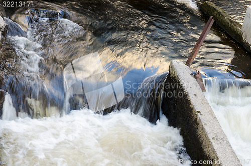 Image of rushing water