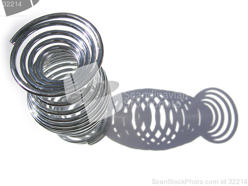 Image of abstract egg cups inverted