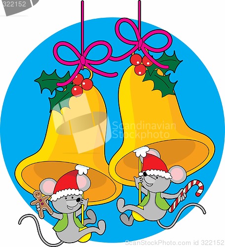 Image of Christmas Bell Mice